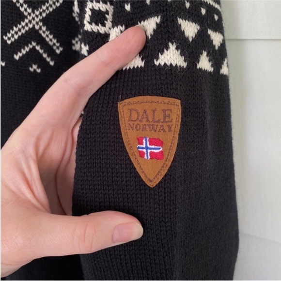 Dale of Norway Wool Dovre Jacket Black XL Unisex - Picture 15 of 17